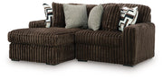 Midnight-Madness Sectional with Chaise - Luxe Home Furnishings (Jersey City, NJ)
