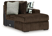 Midnight-Madness Sectional with Chaise - Luxe Home Furnishings (Jersey City, NJ)