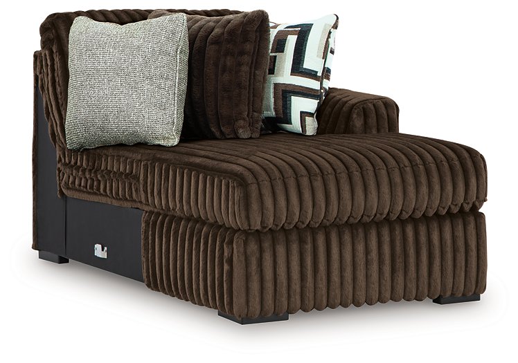 Midnight-Madness Sectional with Chaise - Luxe Home Furnishings (Jersey City, NJ)