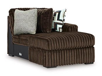 Midnight-Madness Sectional with Chaise - Luxe Home Furnishings (Jersey City, NJ)