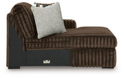 Midnight-Madness Sectional with Chaise - Luxe Home Furnishings (Jersey City, NJ)