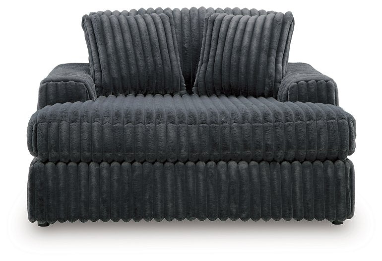 Midnight-Madness Oversized Chaise - Luxe Home Furnishings (Jersey City, NJ)