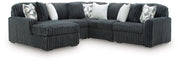 Midnight-Madness Sectional with Chaise - Luxe Home Furnishings (Jersey City, NJ)