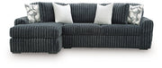 Midnight-Madness Sectional Sofa with Chaise - Luxe Home Furnishings (Jersey City, NJ)