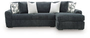 Midnight-Madness Sectional Sofa with Chaise - Luxe Home Furnishings (Jersey City, NJ)