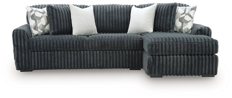 Midnight-Madness Sectional Sofa with Chaise - Luxe Home Furnishings (Jersey City, NJ)
