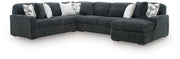 Midnight-Madness Sectional with Chaise - Luxe Home Furnishings (Jersey City, NJ)