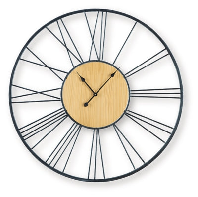 Brockett Wall Clock - Luxe Home Furnishings (Jersey City, NJ)