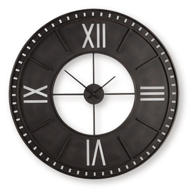Lytle Wall Clock - Luxe Home Furnishings (Jersey City, NJ)