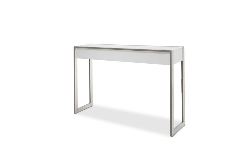 State St Console Table in Glossy White