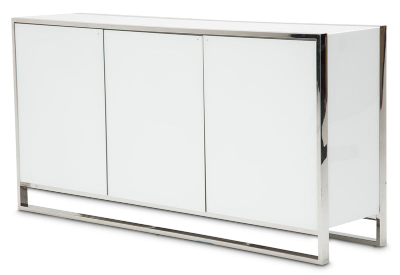 State St Sideboard in Glossy White