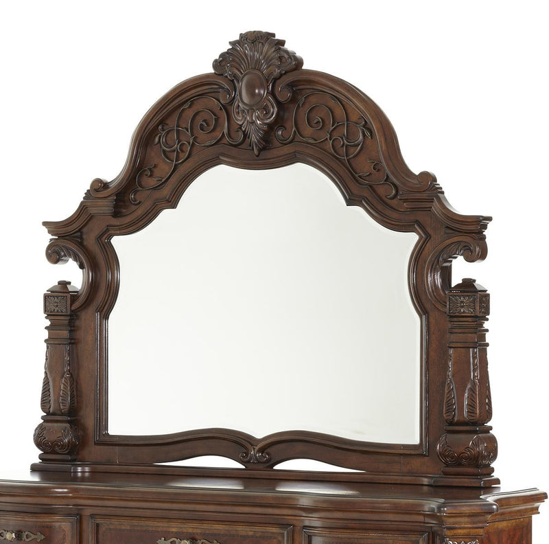 Windsor Court Dresser Mirror in Vintage Fruitwood