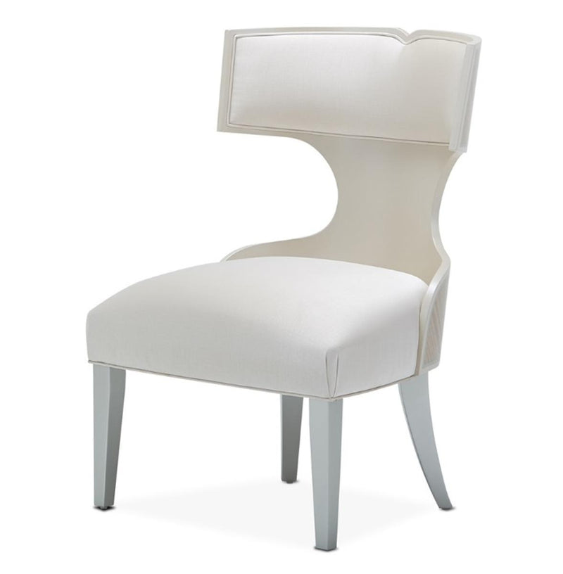 Camden Court Vanity/Side Chair in Pearl