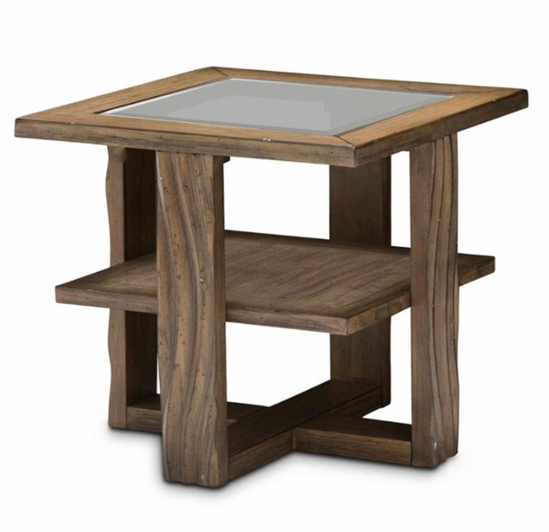Del Mar Sound End Table in Boardwalk