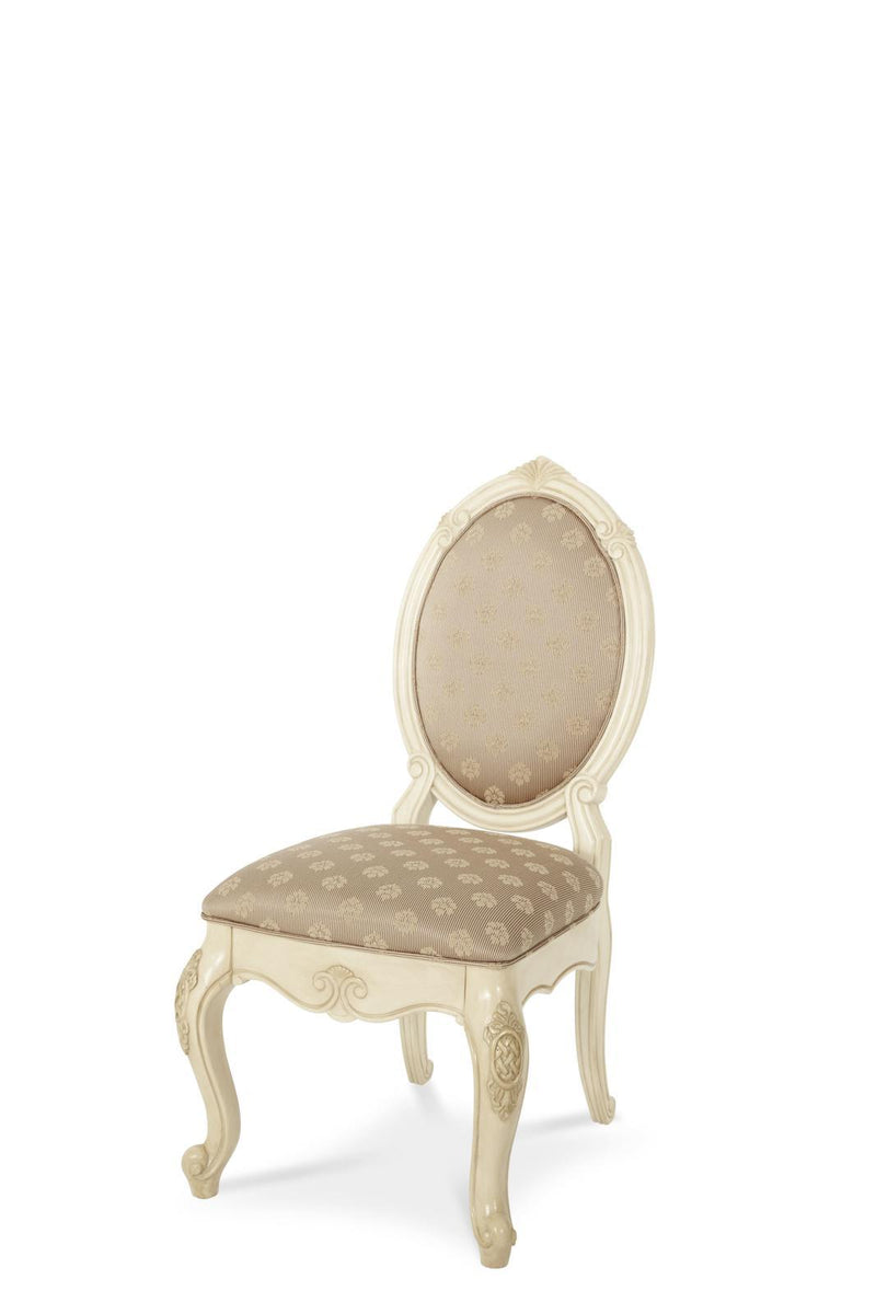 Lavelle Upholstered Side Chair in Blanc (Set of 2)