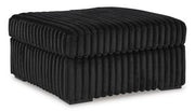 Midnight-Madness Oversized Accent Ottoman - Luxe Home Furnishings (Jersey City, NJ)