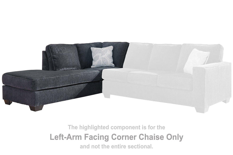 Altari Sleeper Sectional with Chaise - Luxe Home Furnishings (Jersey City, NJ)