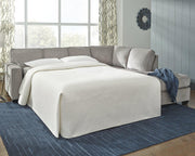 Altari Sleeper Sectional with Chaise - Luxe Home Furnishings (Jersey City, NJ)