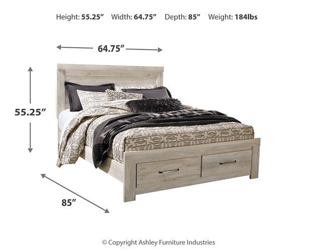 Bellaby Bed with 2 Storage Drawers - Luxe Home Furnishings (Jersey City, NJ)