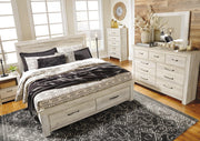 Bellaby Bed with 2 Storage Drawers - Luxe Home Furnishings (Jersey City, NJ)