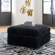 Midnight-Madness Oversized Accent Ottoman - Luxe Home Furnishings (Jersey City, NJ)