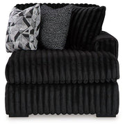 Midnight-Madness Sectional with Chaise - Luxe Home Furnishings (Jersey City, NJ)