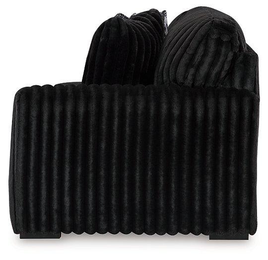 Midnight-Madness Sectional with Chaise - Luxe Home Furnishings (Jersey City, NJ)