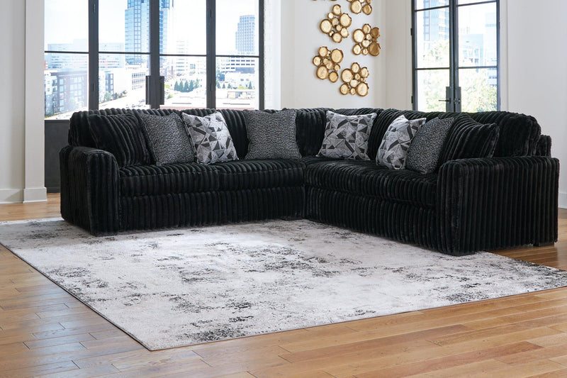 Midnight-Madness Sectional - Luxe Home Furnishings (Jersey City, NJ)