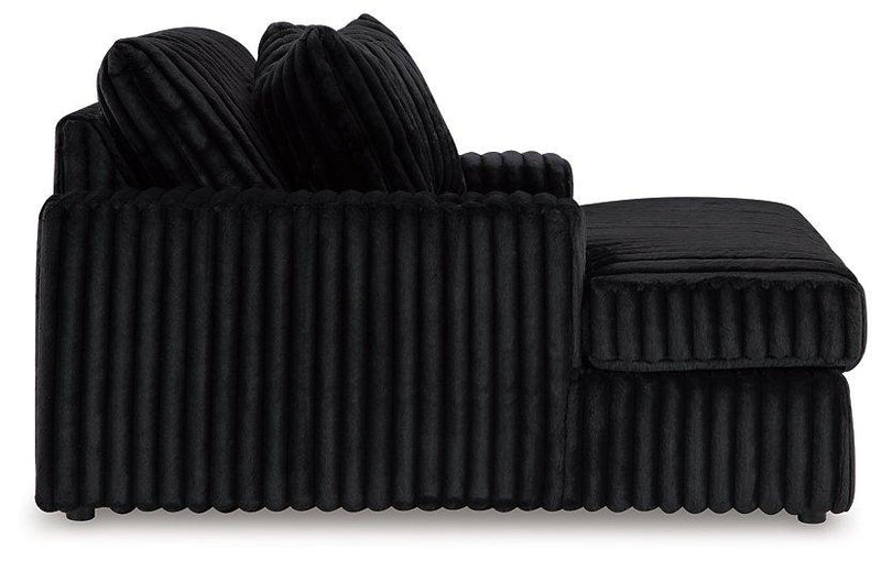 Midnight-Madness Oversized Chaise - Luxe Home Furnishings (Jersey City, NJ)