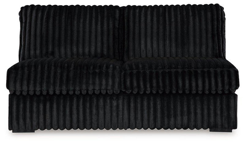 Midnight-Madness Sectional with Chaise - Luxe Home Furnishings (Jersey City, NJ)