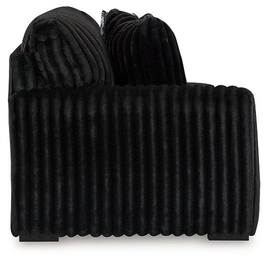 Midnight-Madness Sectional with Chaise - Luxe Home Furnishings (Jersey City, NJ)