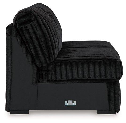 Midnight-Madness Sectional with Chaise - Luxe Home Furnishings (Jersey City, NJ)