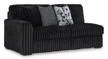 Midnight-Madness Sectional with Chaise - Luxe Home Furnishings (Jersey City, NJ)
