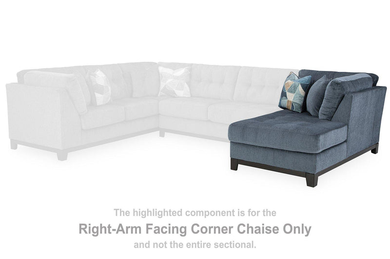 Maxon Place Sectional with Chaise - Luxe Home Furnishings (Jersey City, NJ)