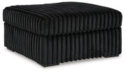Midnight-Madness Oversized Accent Ottoman - Luxe Home Furnishings (Jersey City, NJ)