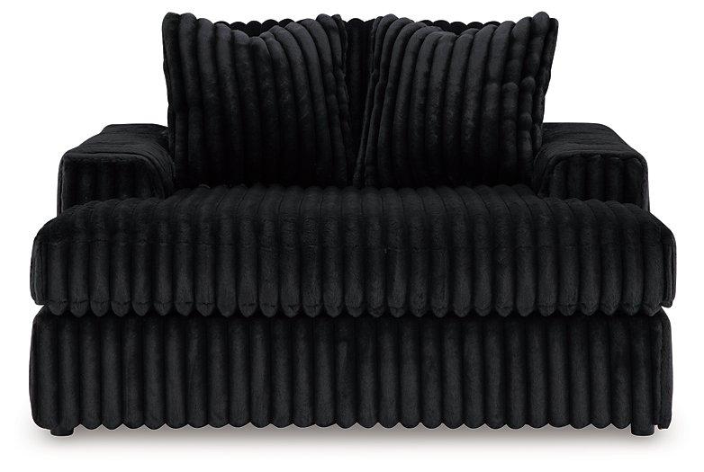 Midnight-Madness Oversized Chaise - Luxe Home Furnishings (Jersey City, NJ)