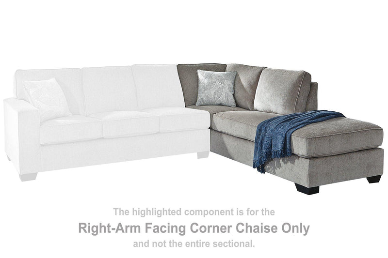 Altari Sleeper Sectional with Chaise - Luxe Home Furnishings (Jersey City, NJ)