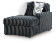 Midnight-Madness Sectional with Chaise - Luxe Home Furnishings (Jersey City, NJ)