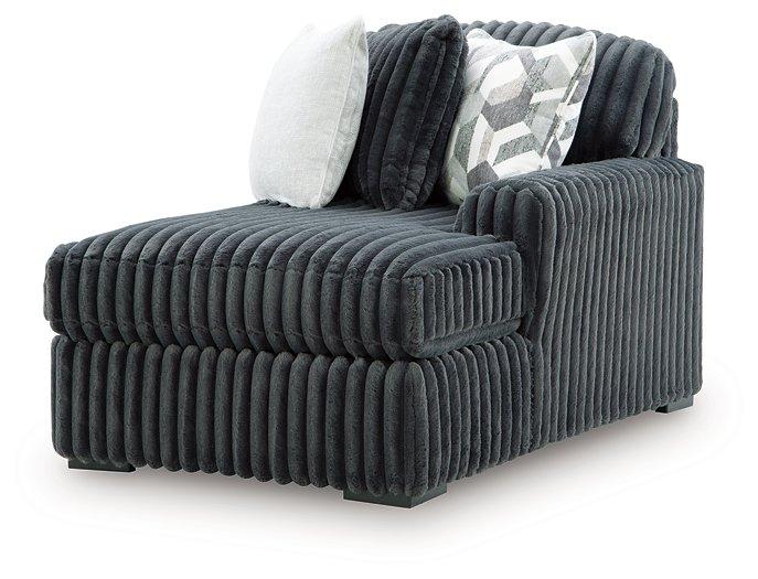 Midnight-Madness Sectional Sofa with Chaise - Luxe Home Furnishings (Jersey City, NJ)