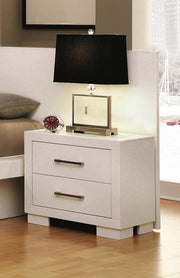 Jessica Nightstand Panels White (Set of 2) - Luxe Home Furnishings (Jersey City, NJ)