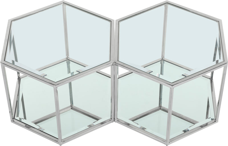 Sei Chrome Coffee Table