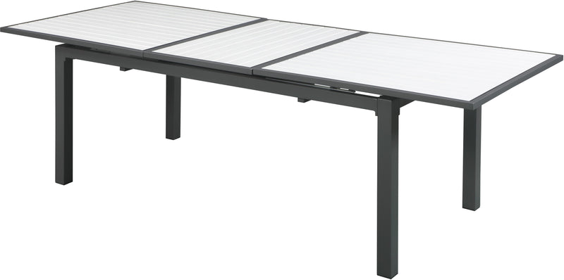 Nizuc White manufactured wood Outdoor Patio Aluminum Dining Table