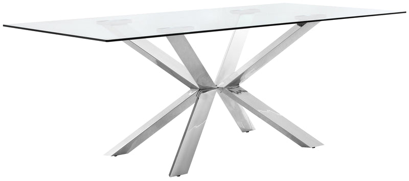 Juno Chrome Dining Table
