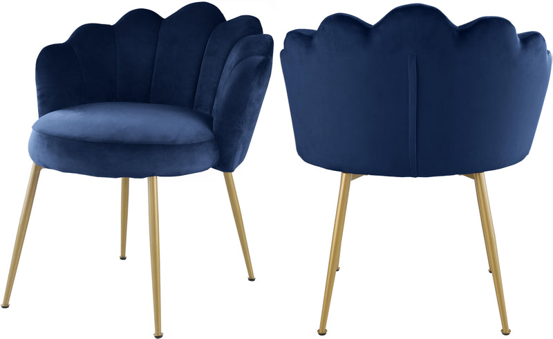 Claire Navy Velvet Dining Chair