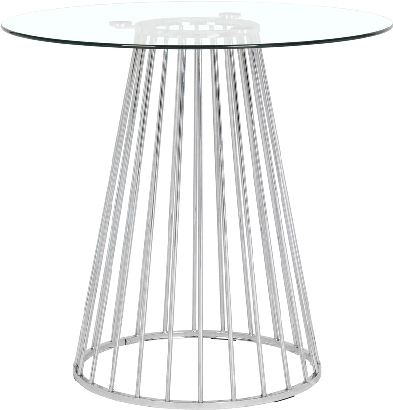 Gio Chrome Counter Height Table
