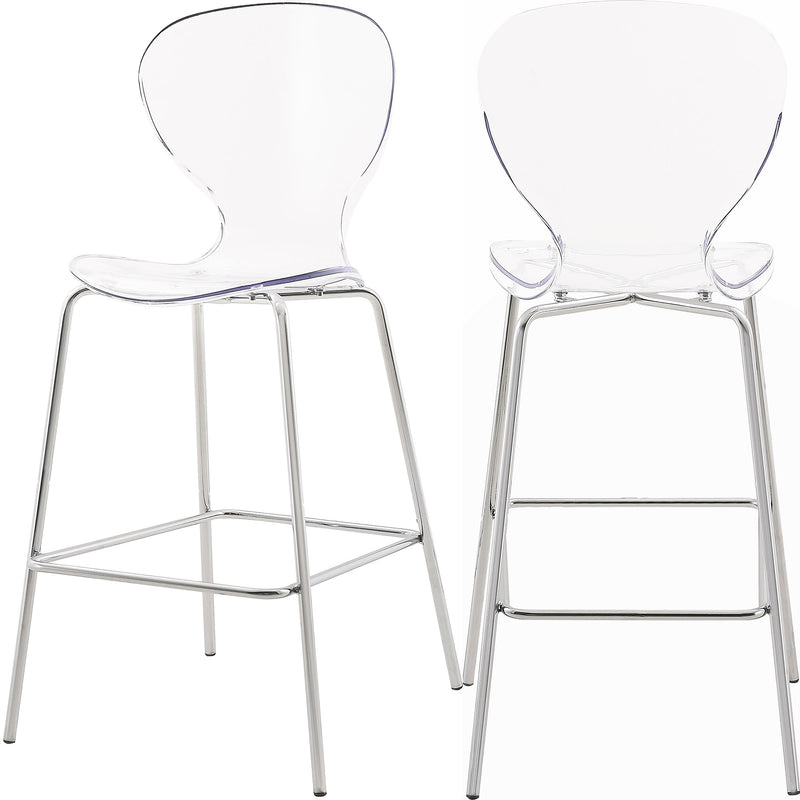 Clarion Chrome Stool