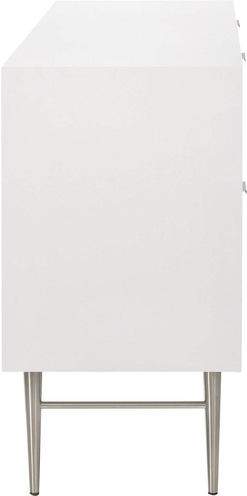 Modernist White Gloss Dresser