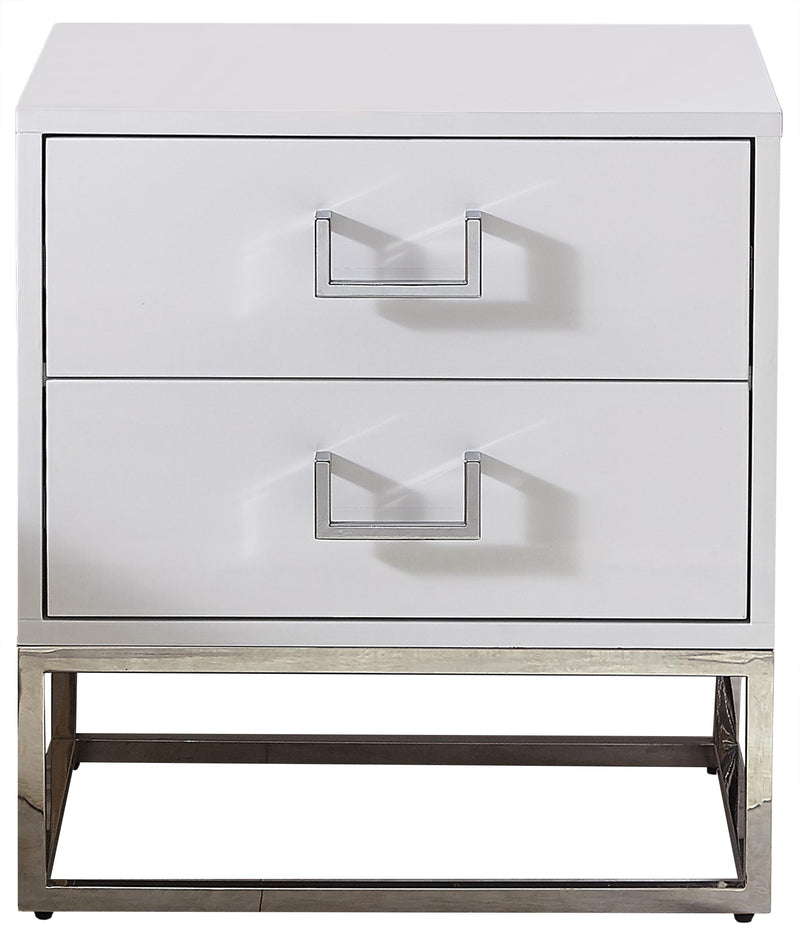 Nova White Side Table
