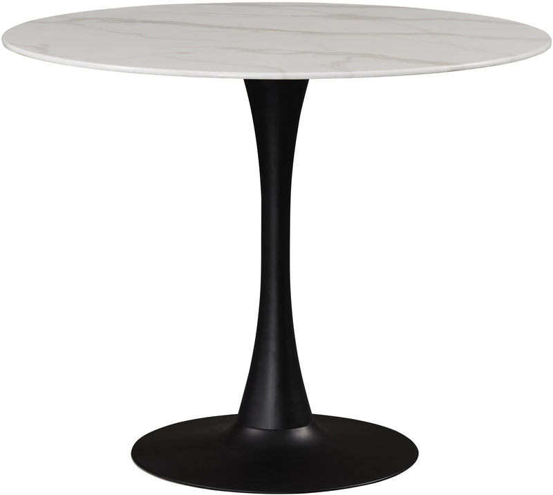 Tulip Matte Black Dining Table (3 Boxes)