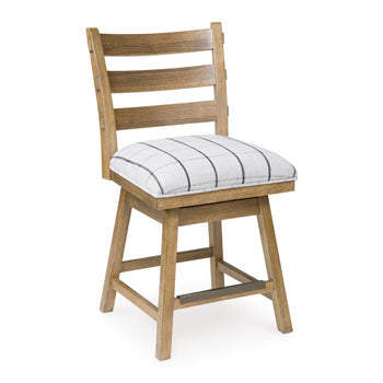 Gramburg Counter Height Swivel Barstool - Luxe Home Furnishings (Jersey City, NJ)